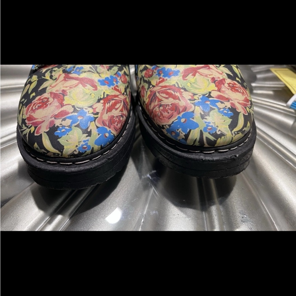 Floral Combat Boots for Women - Picture 4 of 11